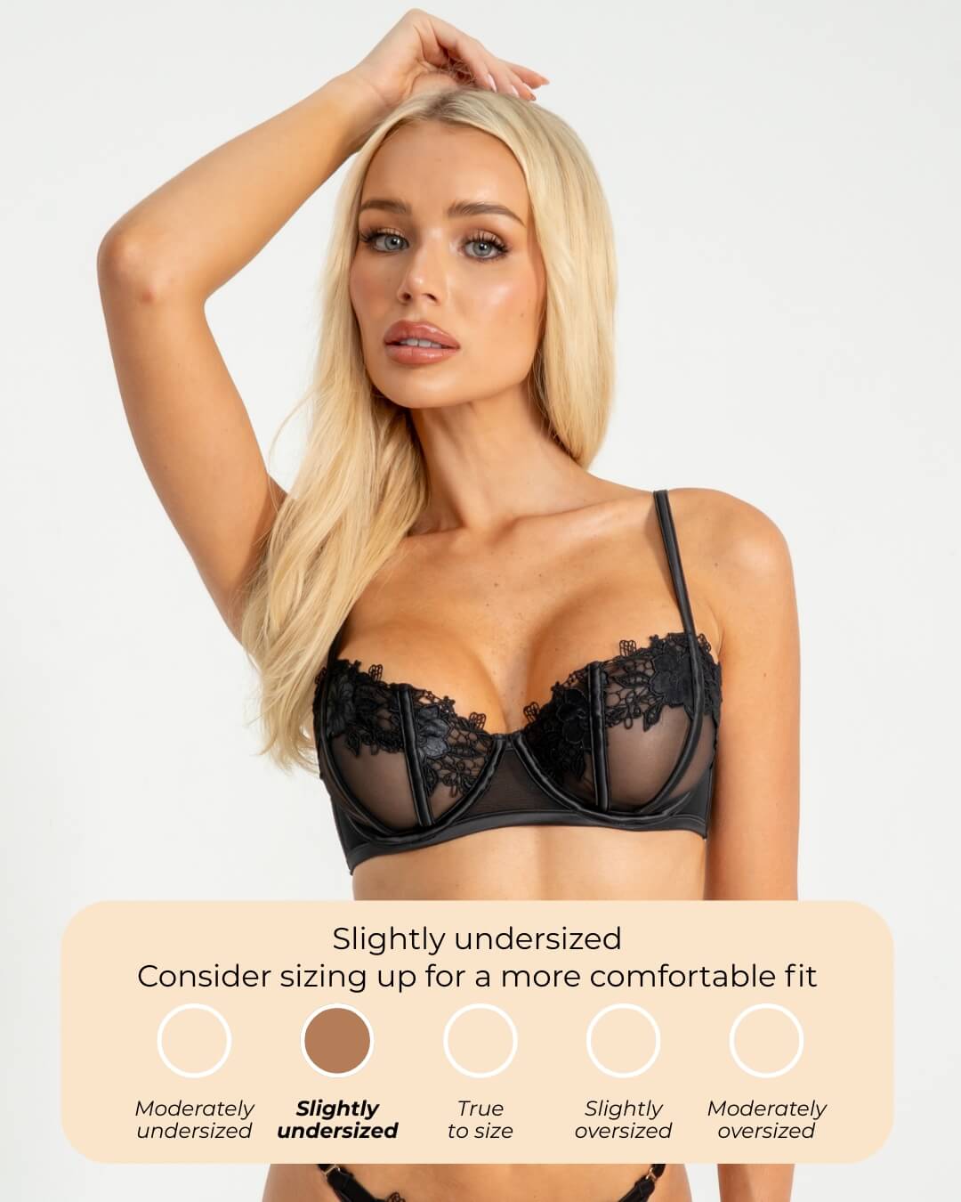 Florence Black Bra